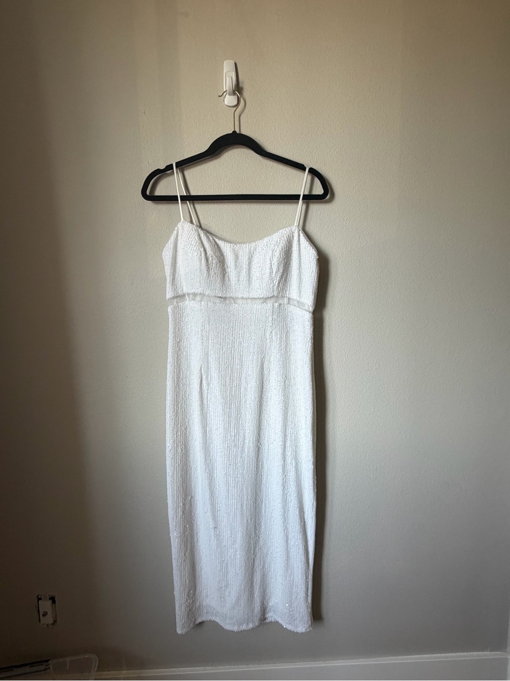 Jenny Yoo Margot Midi Dress in Ivory